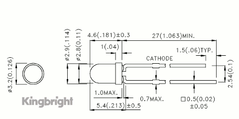 3mm Low Current 