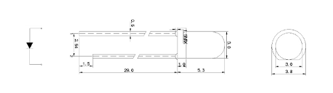 3mm LED