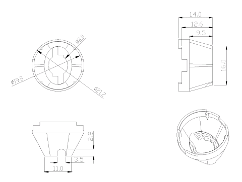 Prolight Collimatorhalter