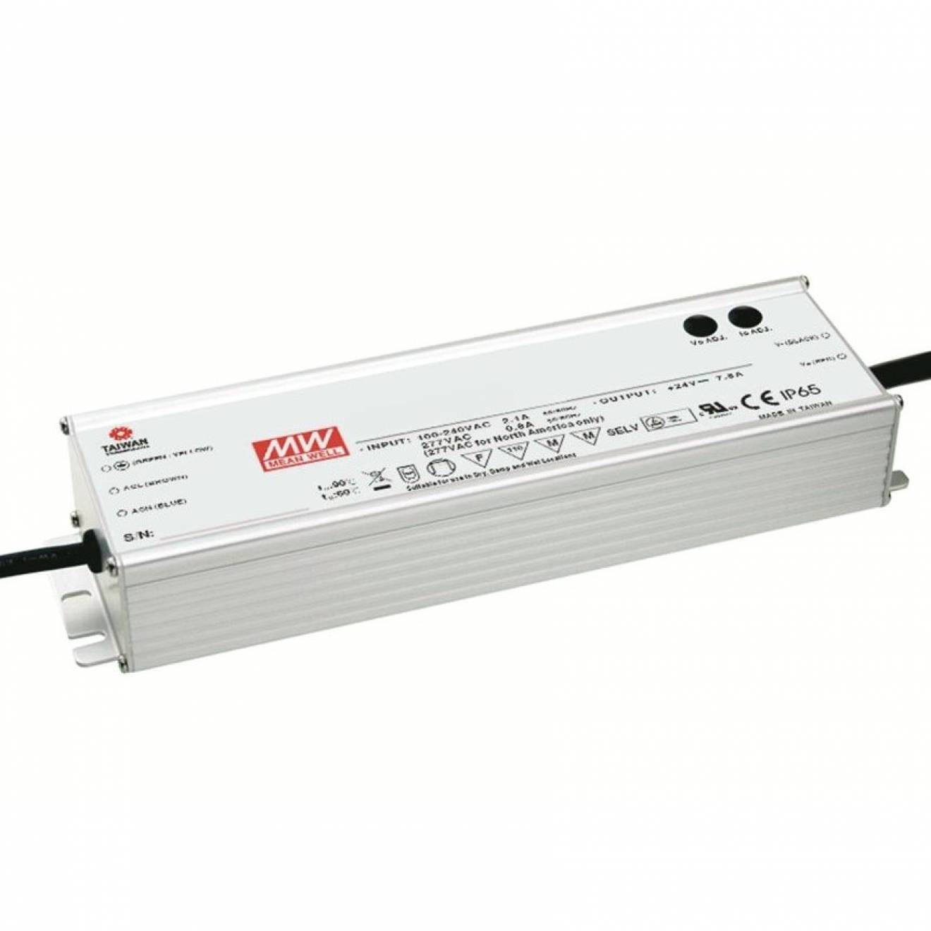 LED-Schaltnetzteil 24V 7,8A für Außenanwendung (IP65)