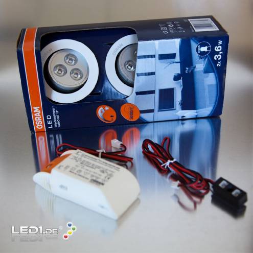 OSRAM DragonPoint Vario Kit 2x3-854-L12 - wei� - 5.400K