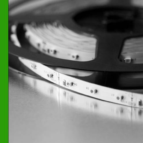 LED Strip 50cm gr�n - Low Budget
