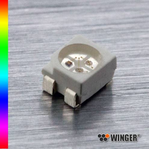 LED SMD Bauform PLCC4 RGB WEQRGB01-CM