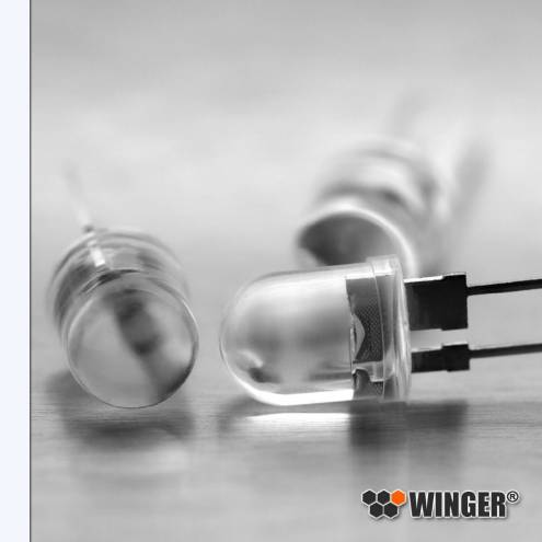 LED 10mm wei� 11 Lumen WEGCW11-CW