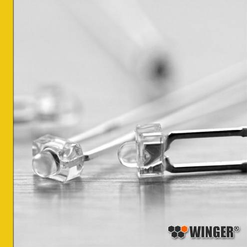 LED 1,8mm gelb (amber) 2.900mcd WEAYE03-CS