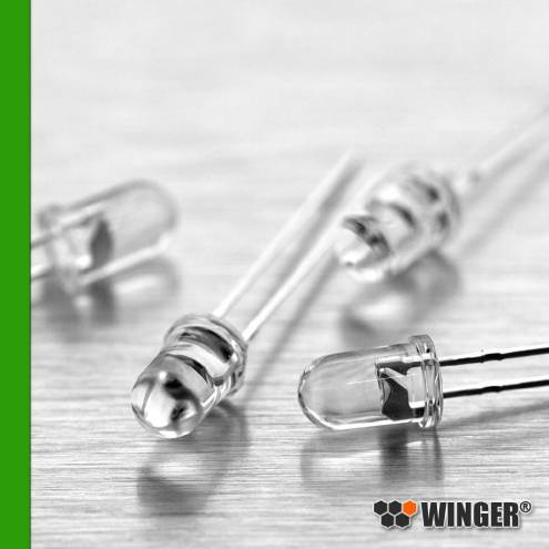 LED 5mm gr�n 24.000mcd WEEGN24-CS