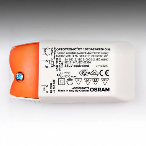 OSRAM OPTOTRONIC� OT 18/200-240/700 DIM - Dimmbare Konstantstromquelle (1...10V)