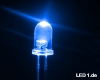 blaue 5 mm LED
