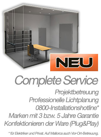 LED Complete Service für Elektriker & Privat!