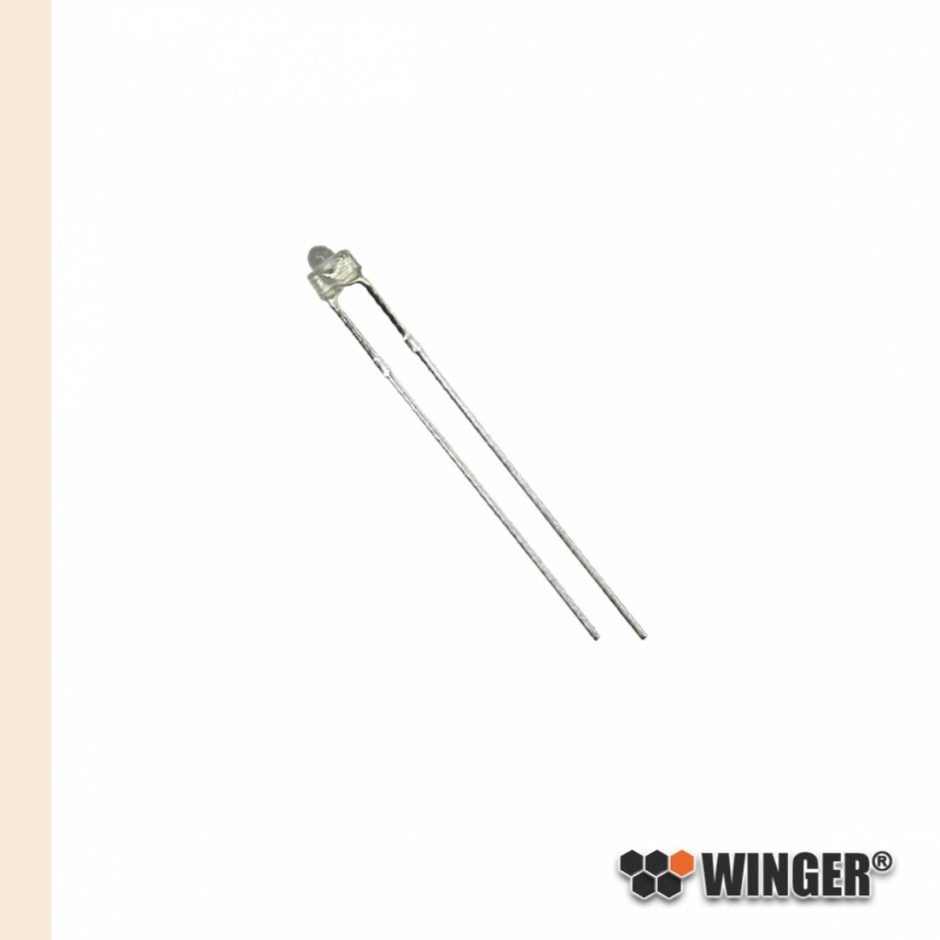 LED 1,8mm warmweiß 7.200mcd WEAWW08-CS