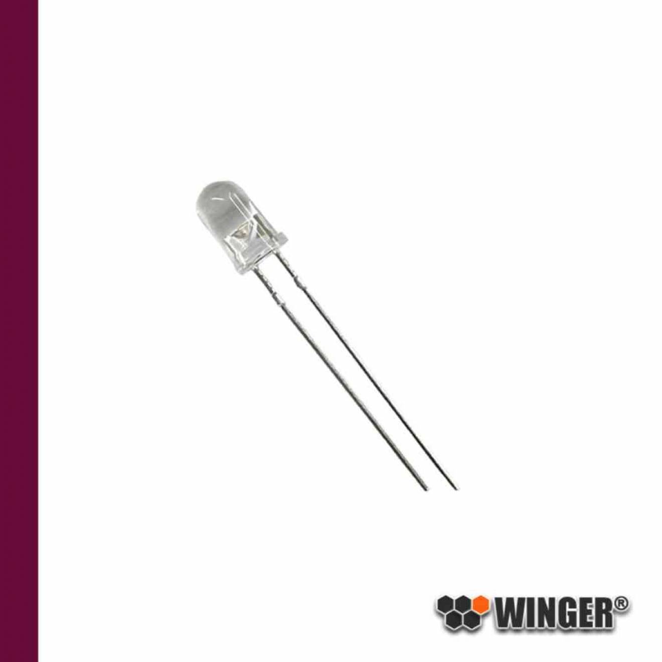LED 5mm infrarot 940nm 8mW WEEIR00-CS