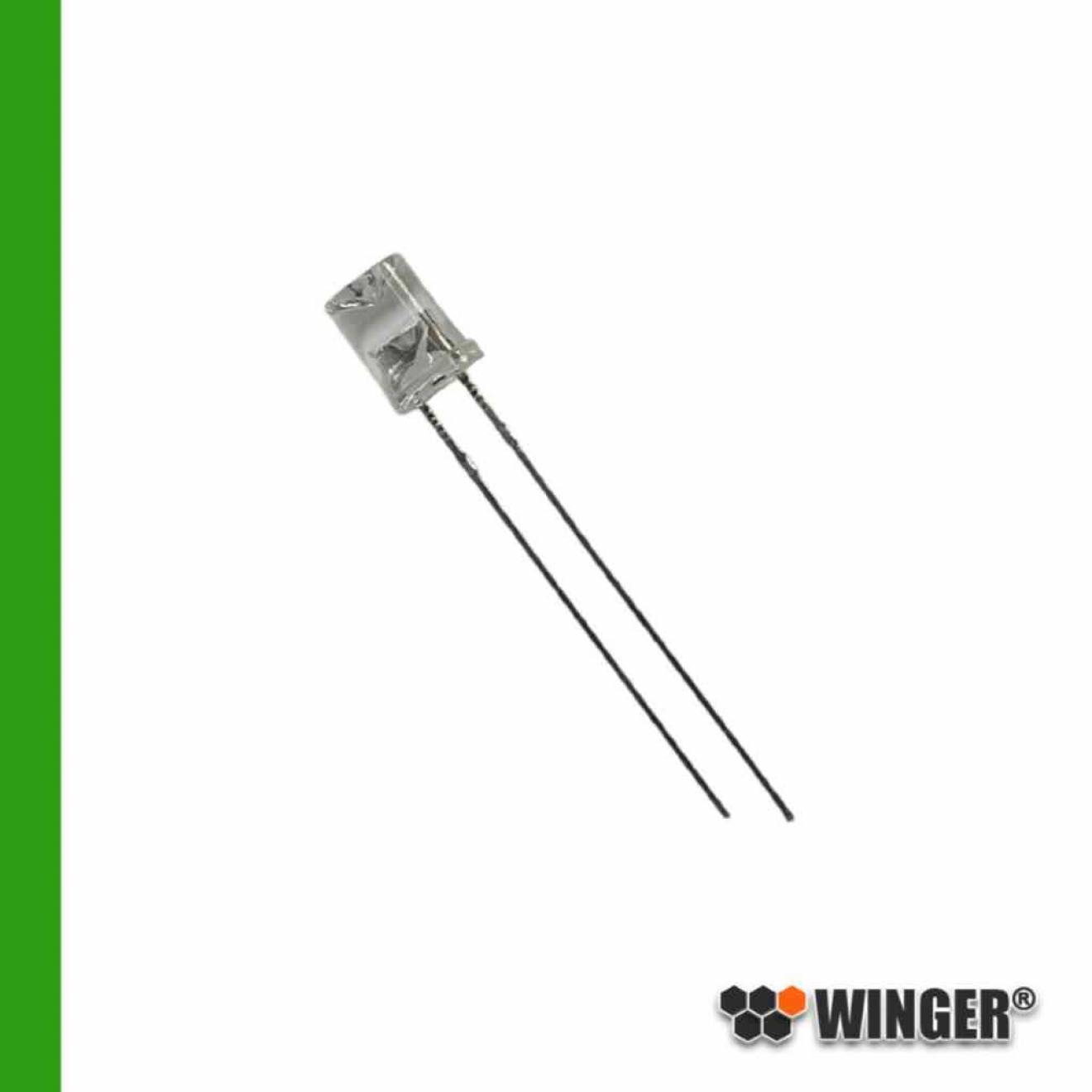 LED 5mm radial beam green 560mcd WEEGN01-R1M