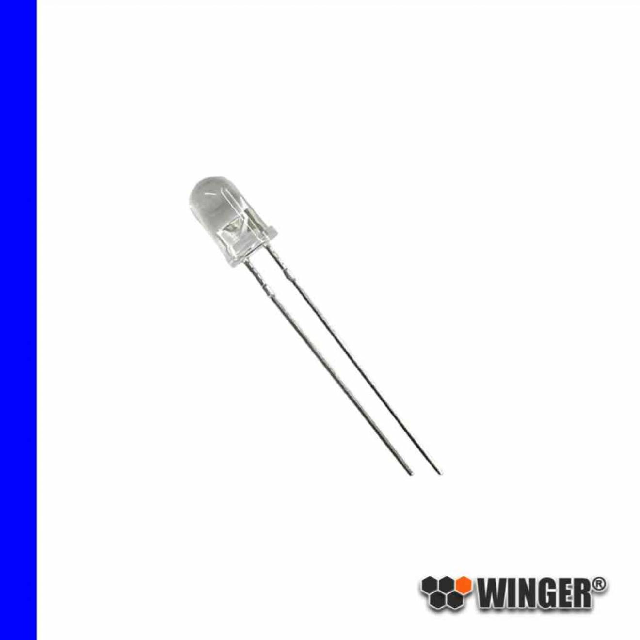 LED 5mm blau 14.000mcd WEEBL14-CS