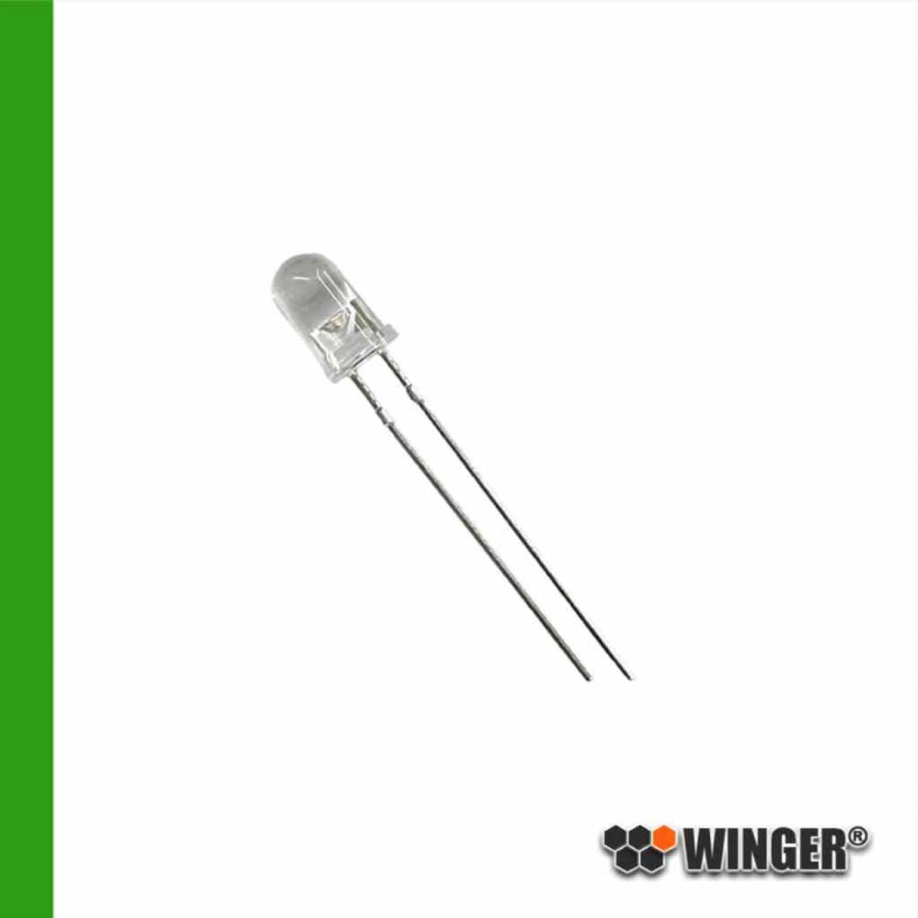 LED 5mm grün 40.000mcd WEEGN40-CS