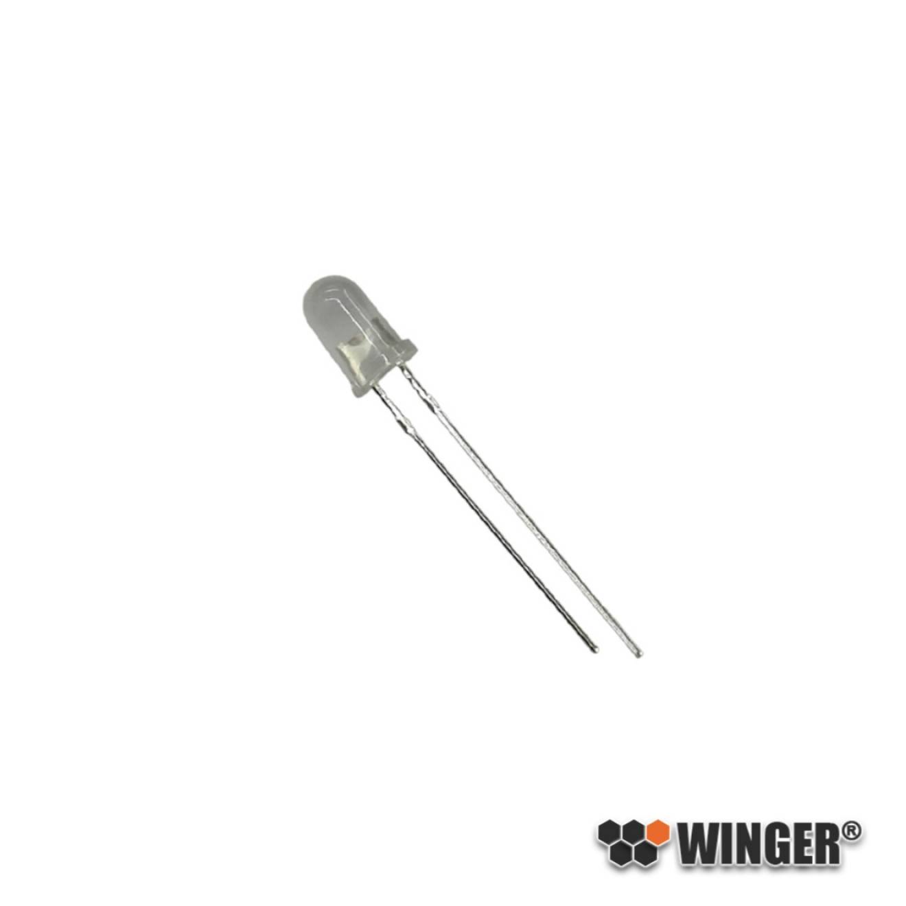 LED 5mm weiß diffus 4.700mcd WEECW05-DW