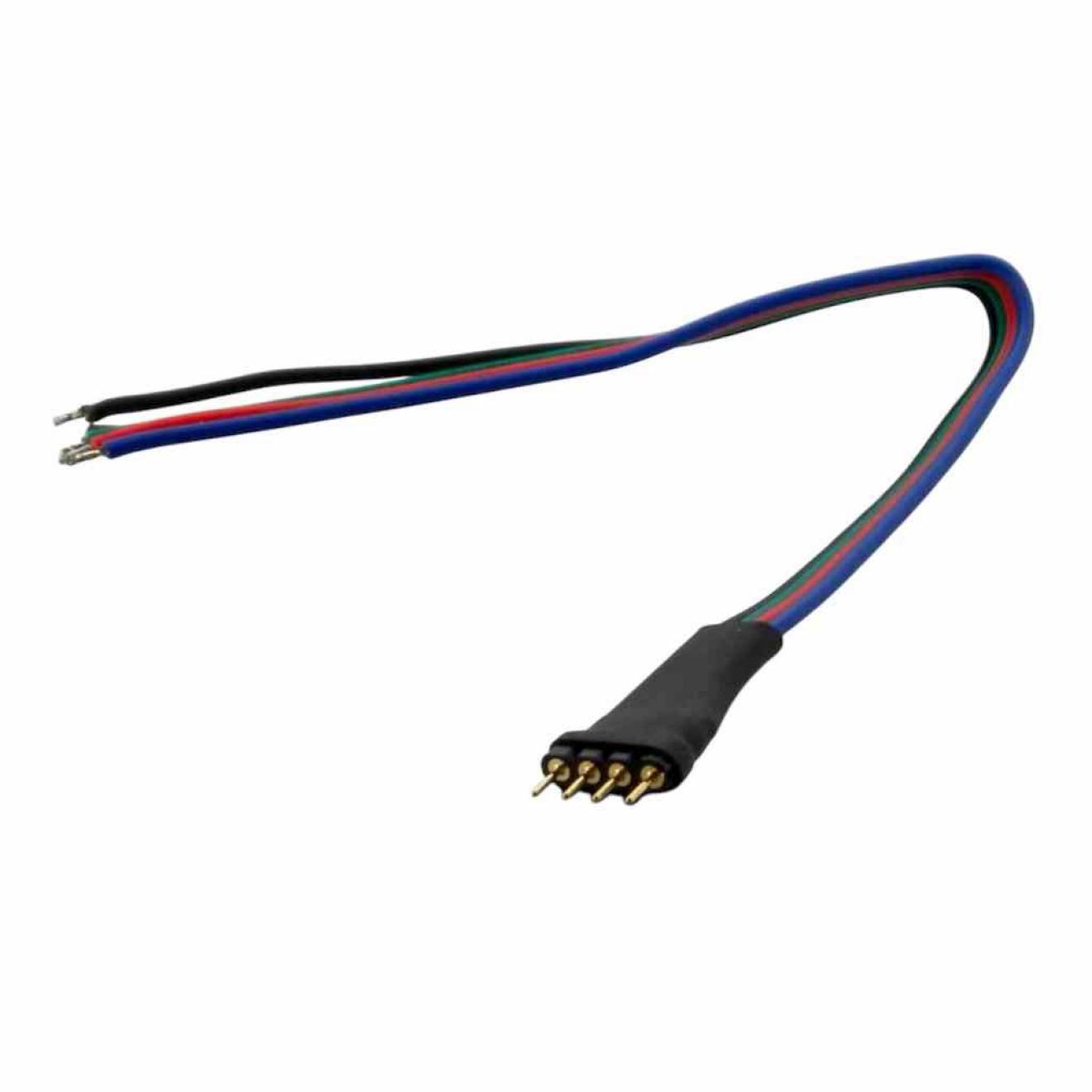 Cable de conexión para el controlador RGB Mini con extremos abiertos