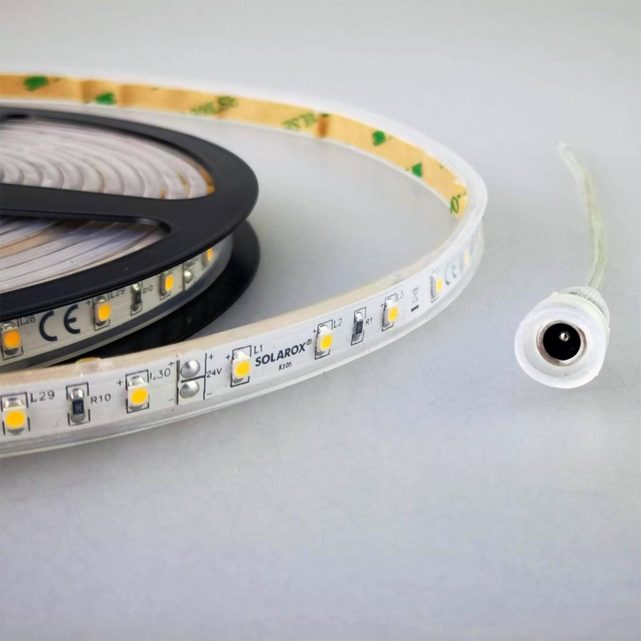 Flat led top light strips