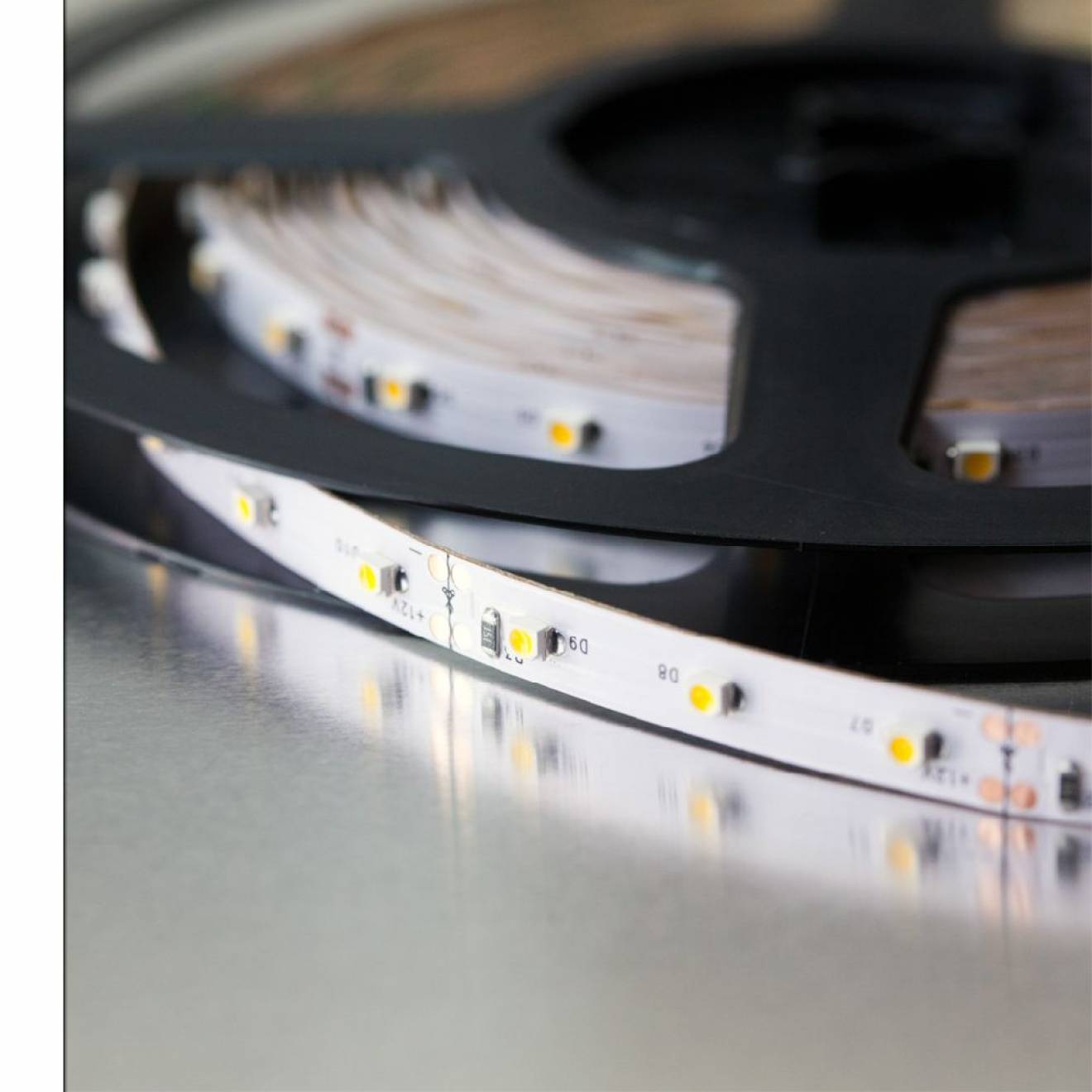LED Strip 50cm weiß - Low Budget