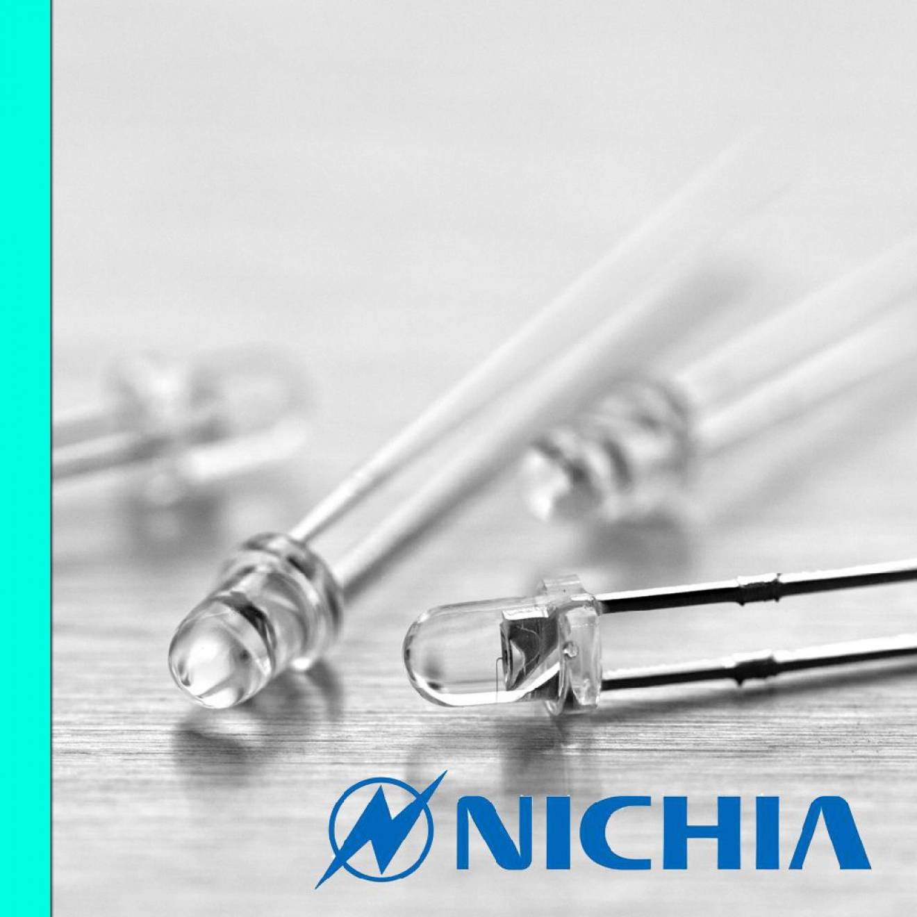 Nichia LED 3mm cyan 14720mcd NSPE310S-E