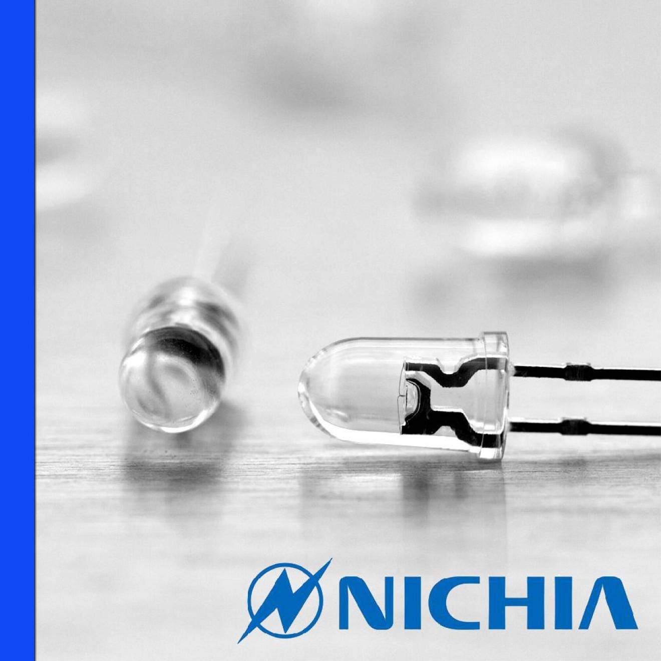 LED Nichia de 5mm azul 13 950mcd NSPB500AS