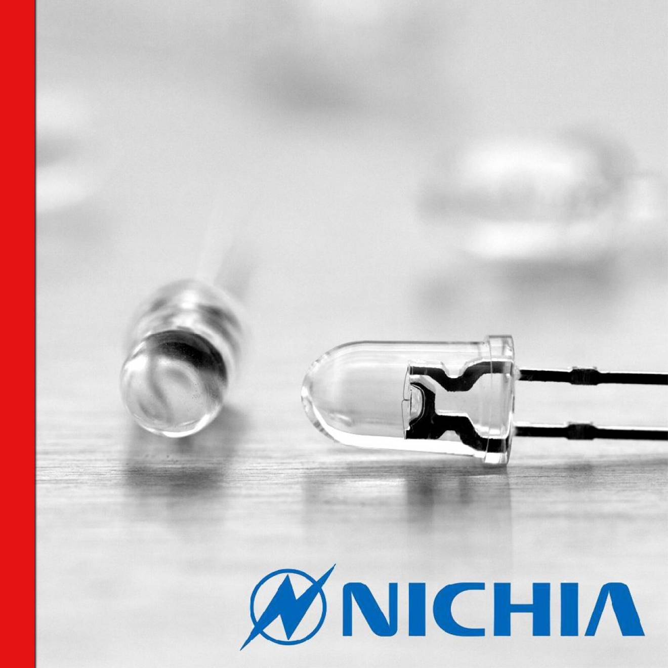 Nichia LED 5mm rot 9.600mcd NSPR510GS