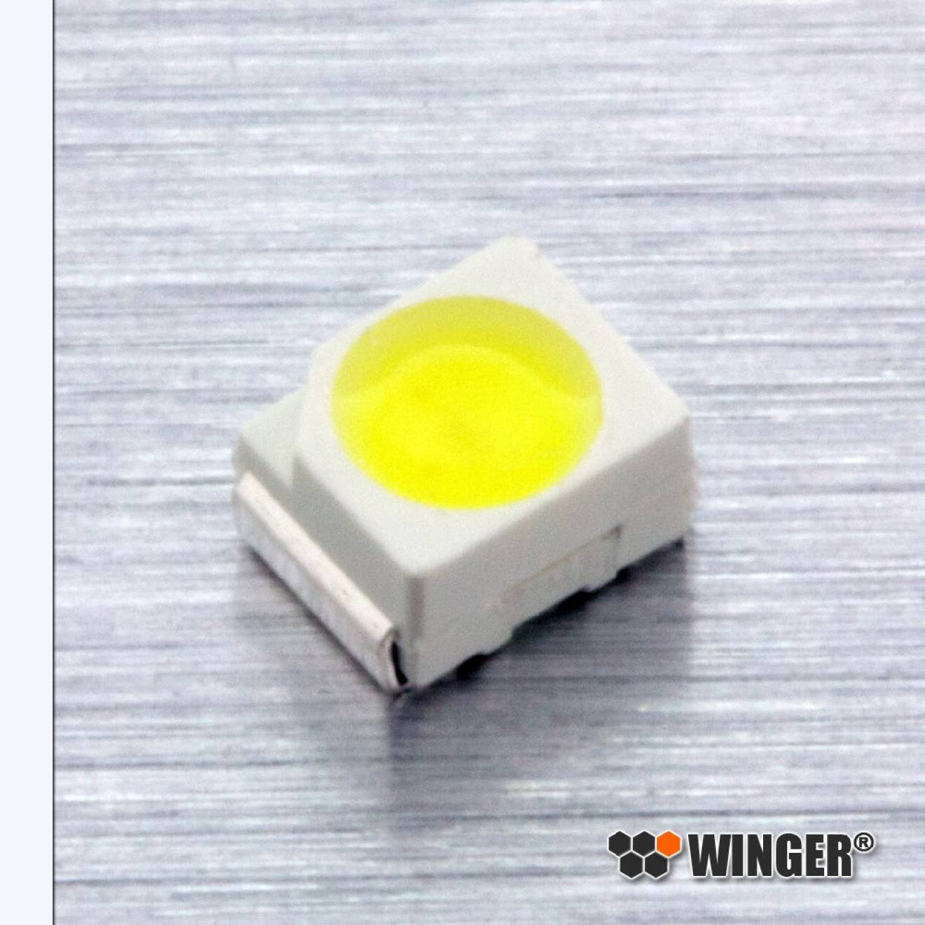 LED SMD Bauform PLCC2 weiß 8,5lm WEQCW03-C2M
