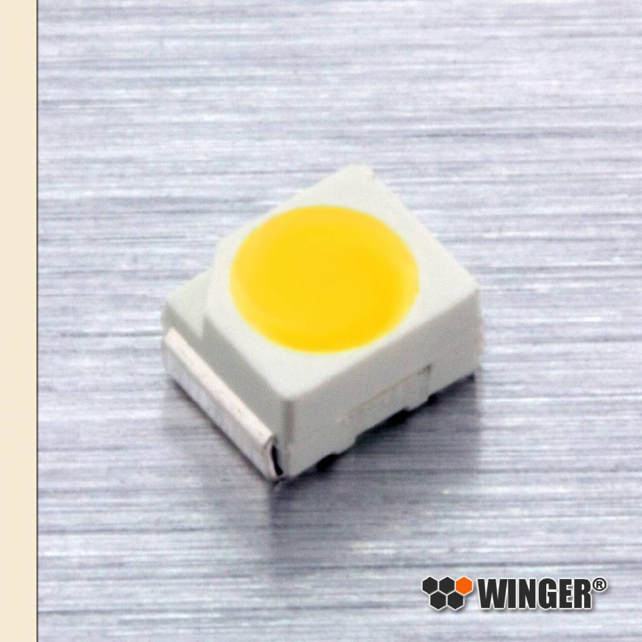 LED SMD Bauform PLCC2 warmweiß 8lm WEQWW03-C2M