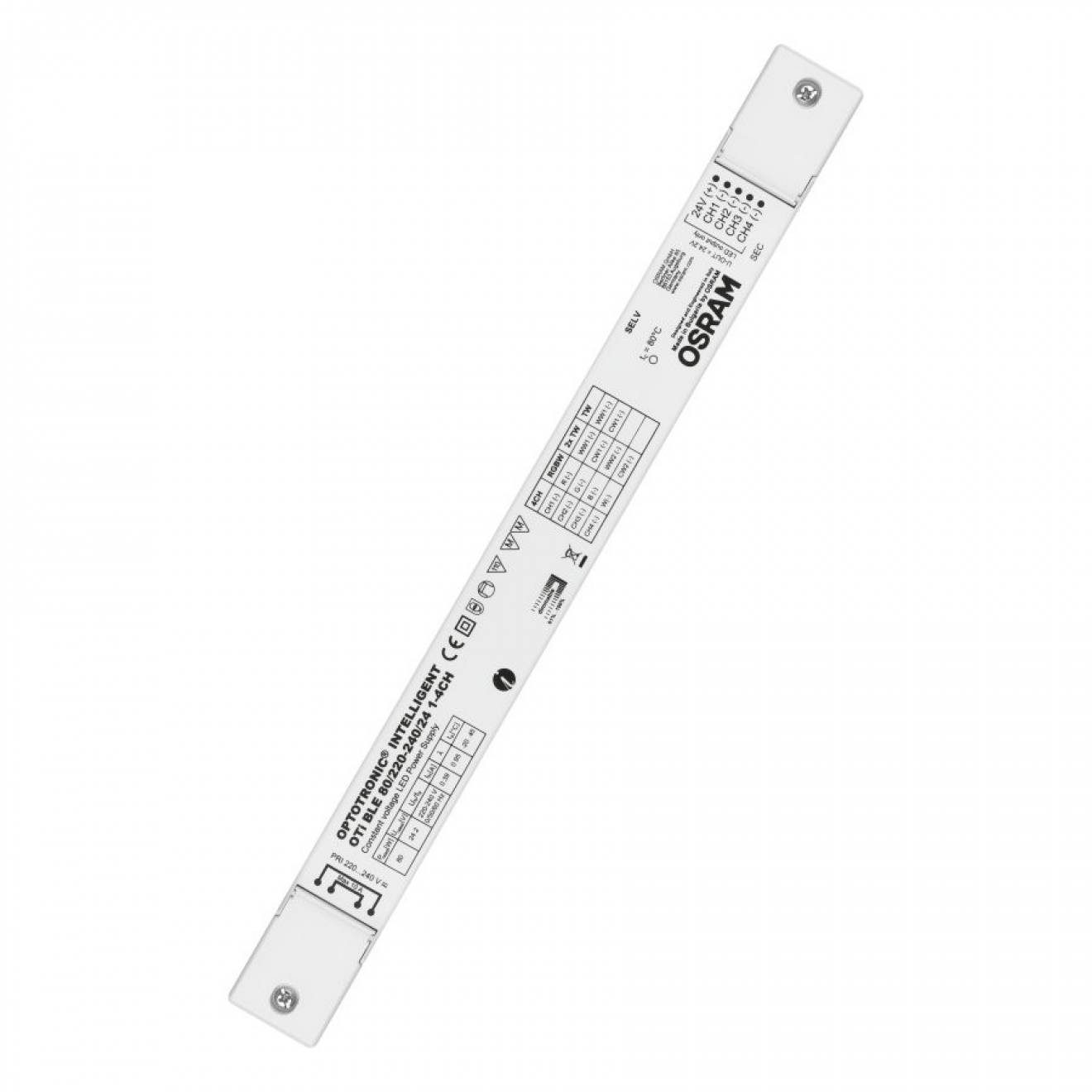 OSRAM OTi BLE 80/220-240/24 1-4 CH con Bluetooth