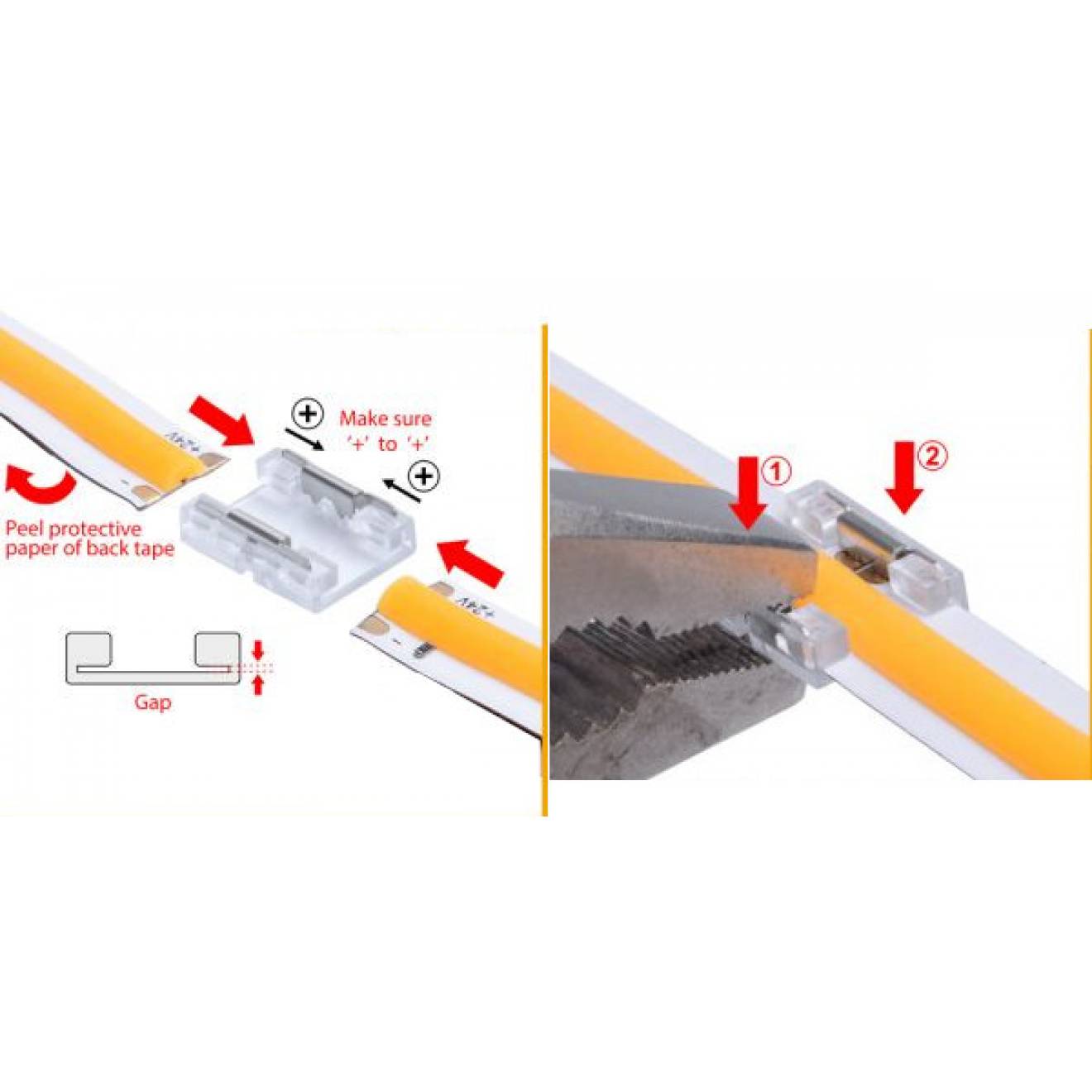 Verbinder für HighCRI OneLine LED Strips