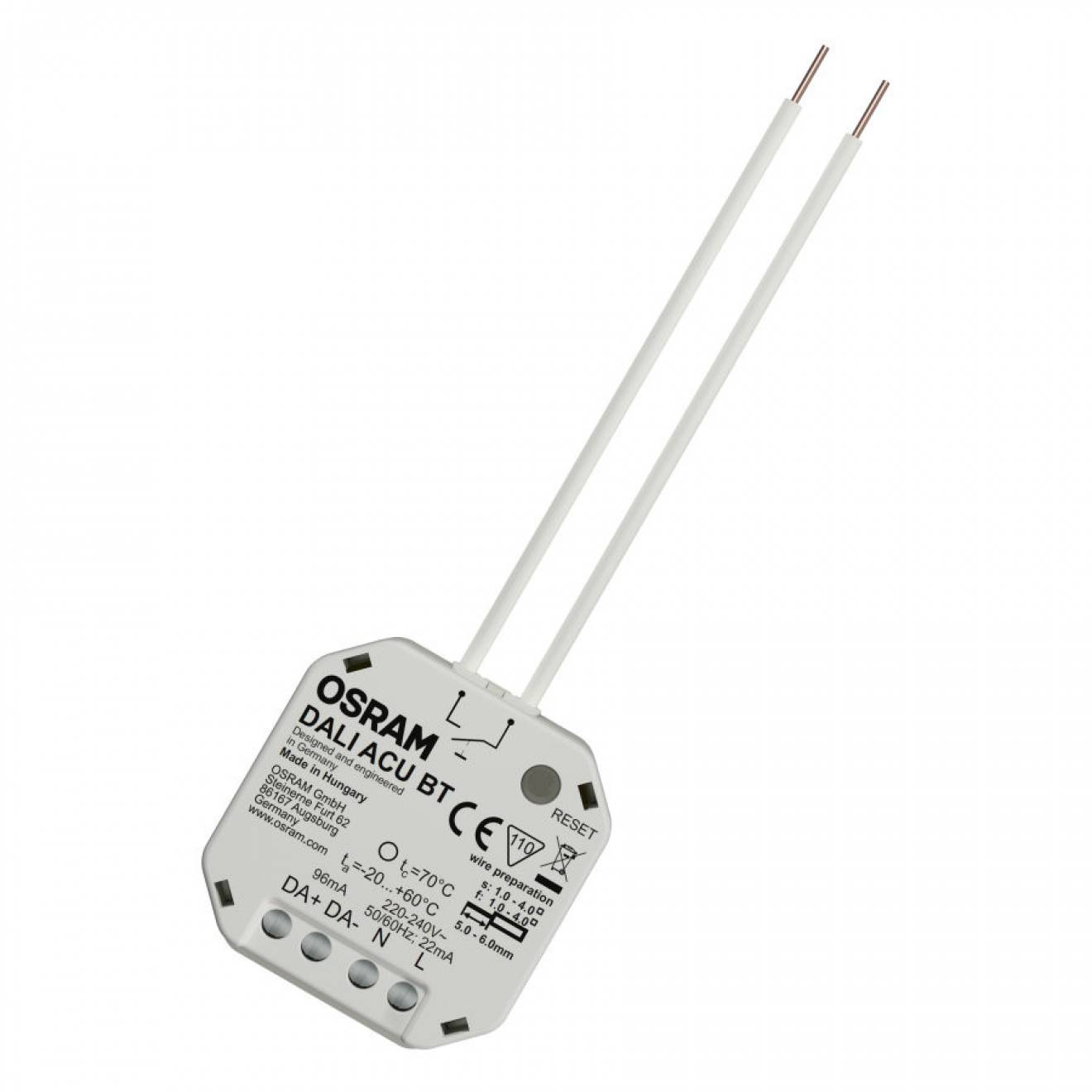 Dispositivo de control OSRAM DALI ACU BT con Bluetooth