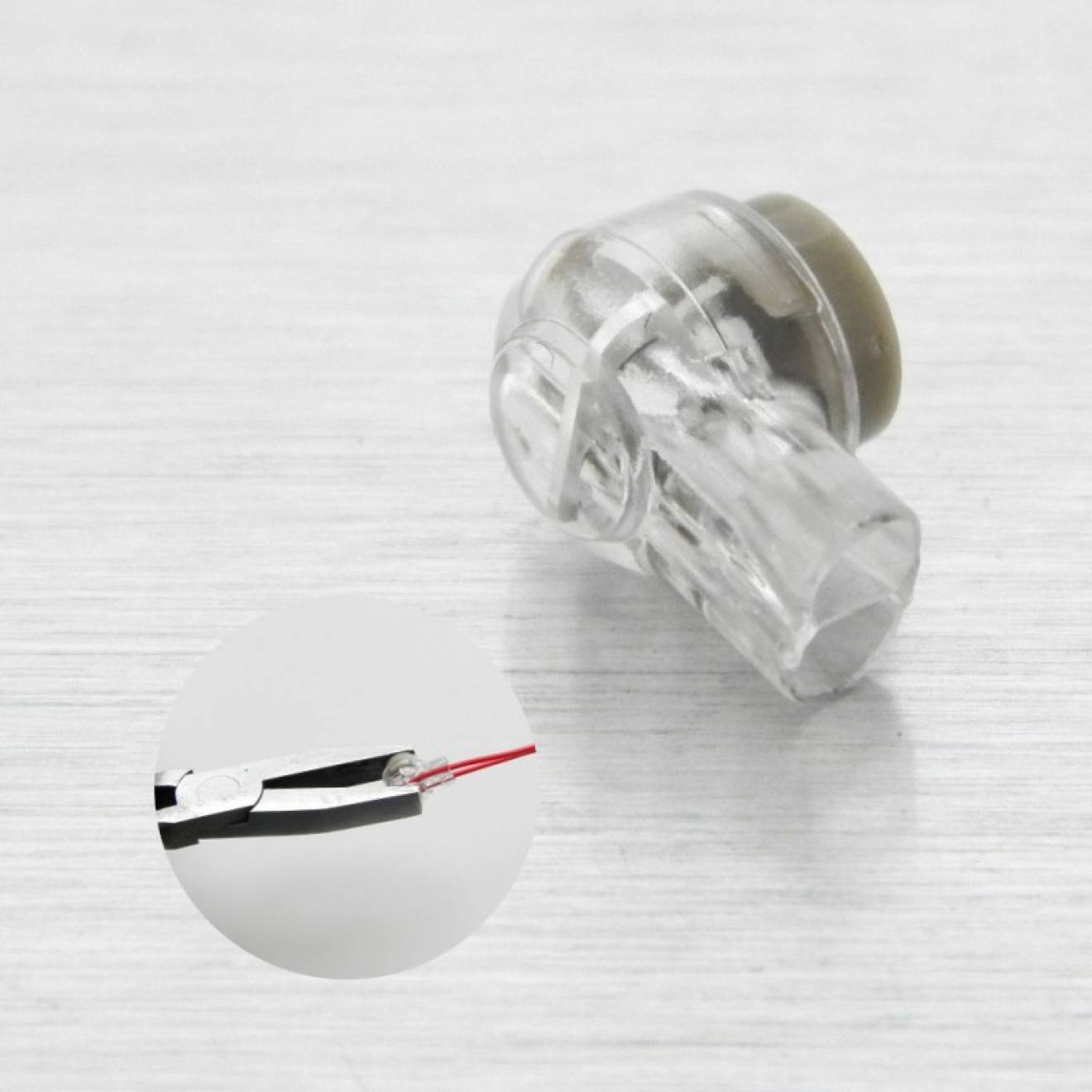Conector de conductores separados, 2 conductores 0,4mm - 0,9mm