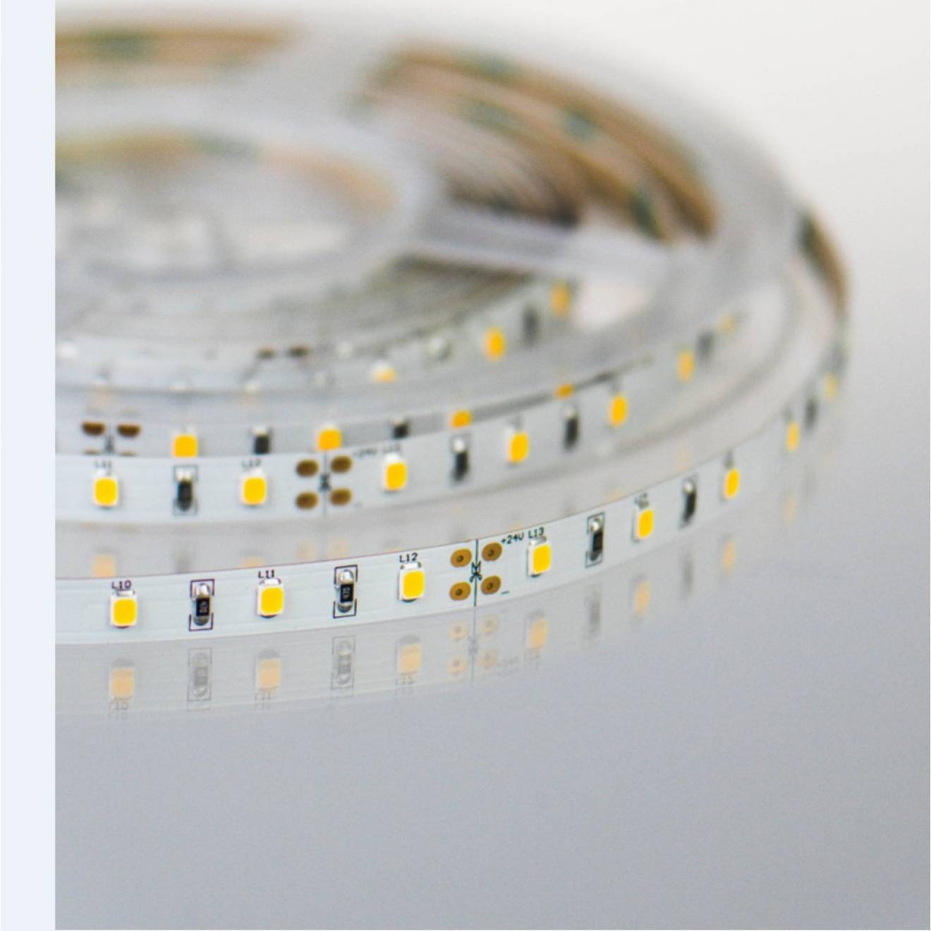 Juego completo de LED Strip SOLAROX® blanco – longitud deseada