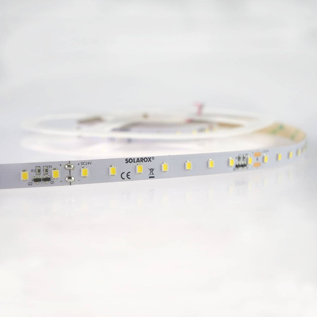 SOLAROX® Flat LED Strip PRO sonnig-weiß 5.000K - 5m-Rolle