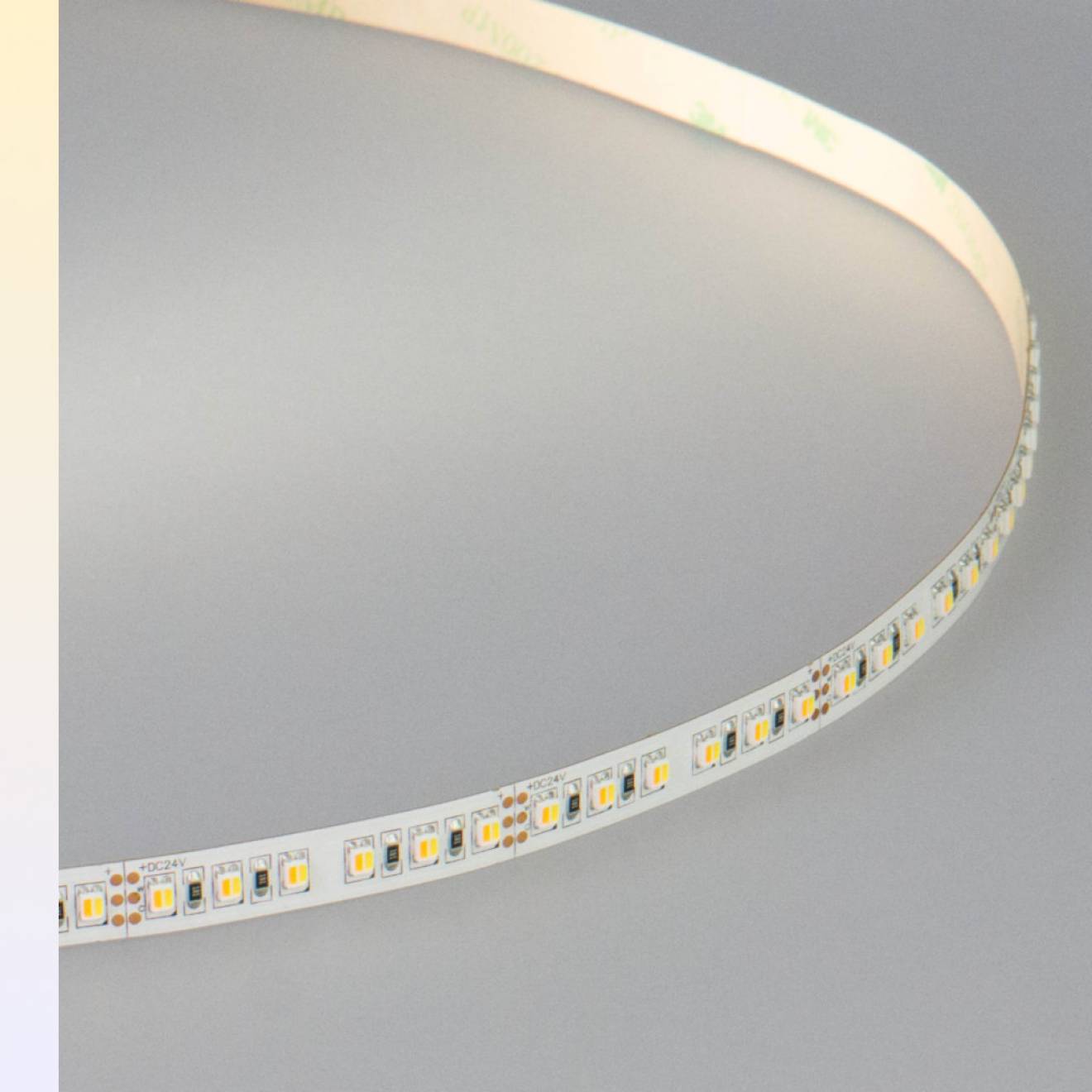Juego completo de HighCRI CCT LED Strip SOLAROX® con temperatura de color regulable – longitud deseada