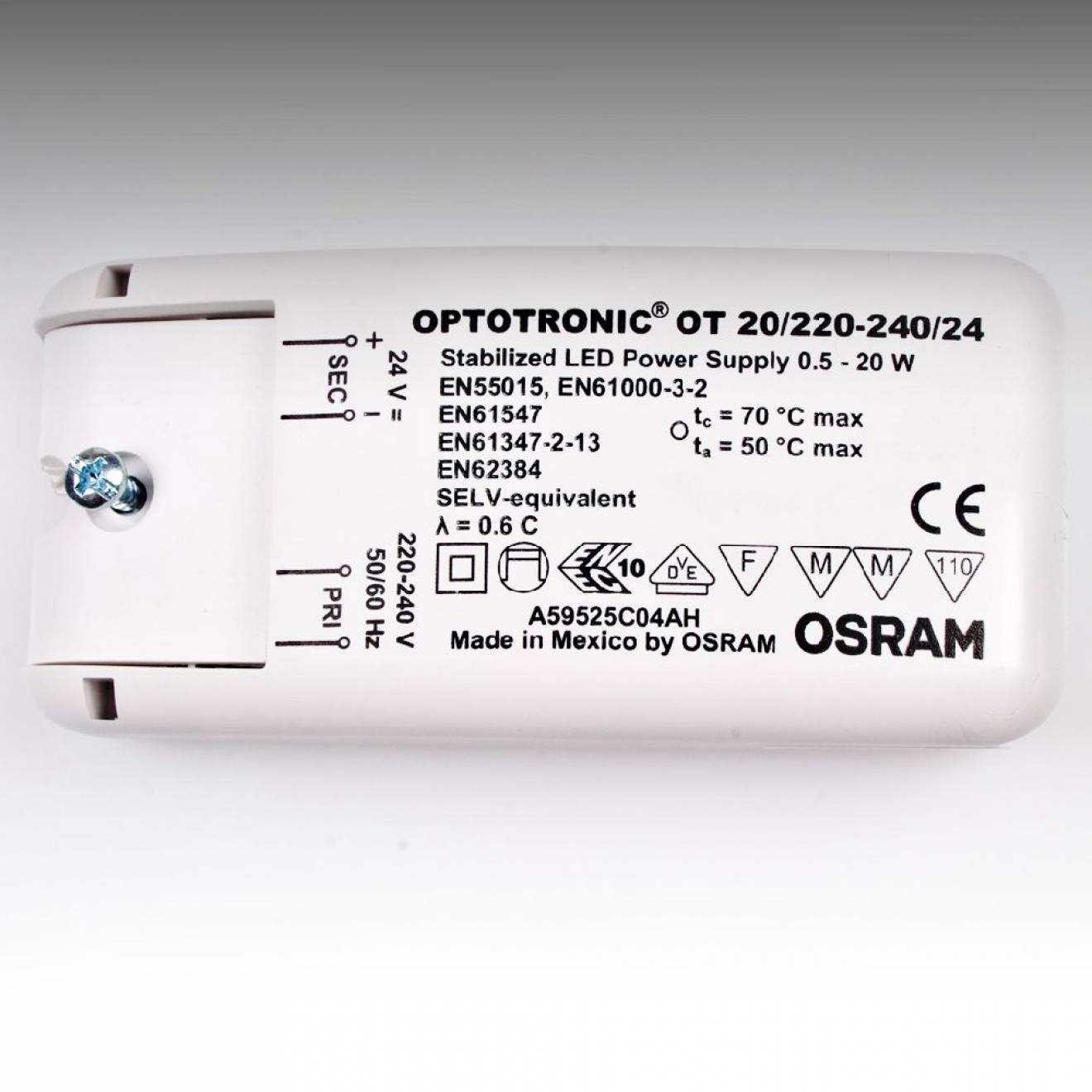 OSRAM OPTOTRONIC® OT 20/220-240/24