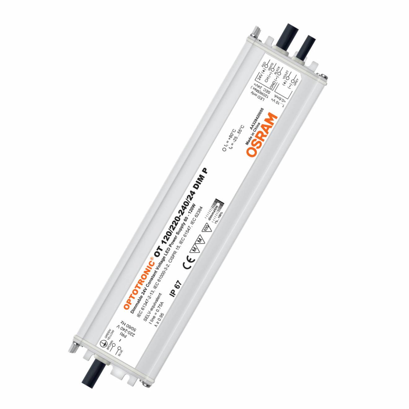 OSRAM OPTOTRONIC® OT 120/220-240/24 DIM P (IP67)