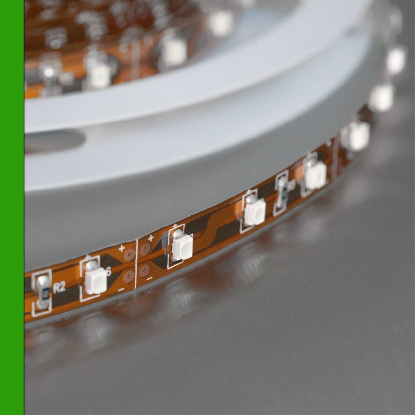 SOLAROX® LED Strip 5m-Rolle grün