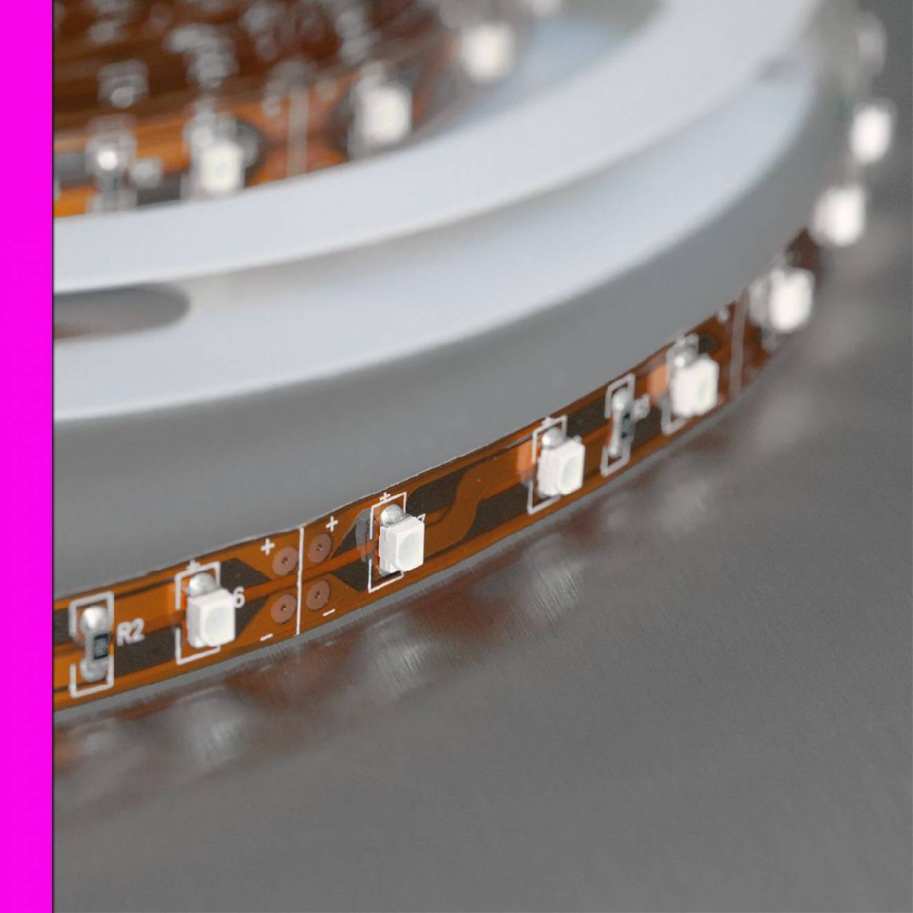 SOLAROX® LED Strip 5m-Rolle pink