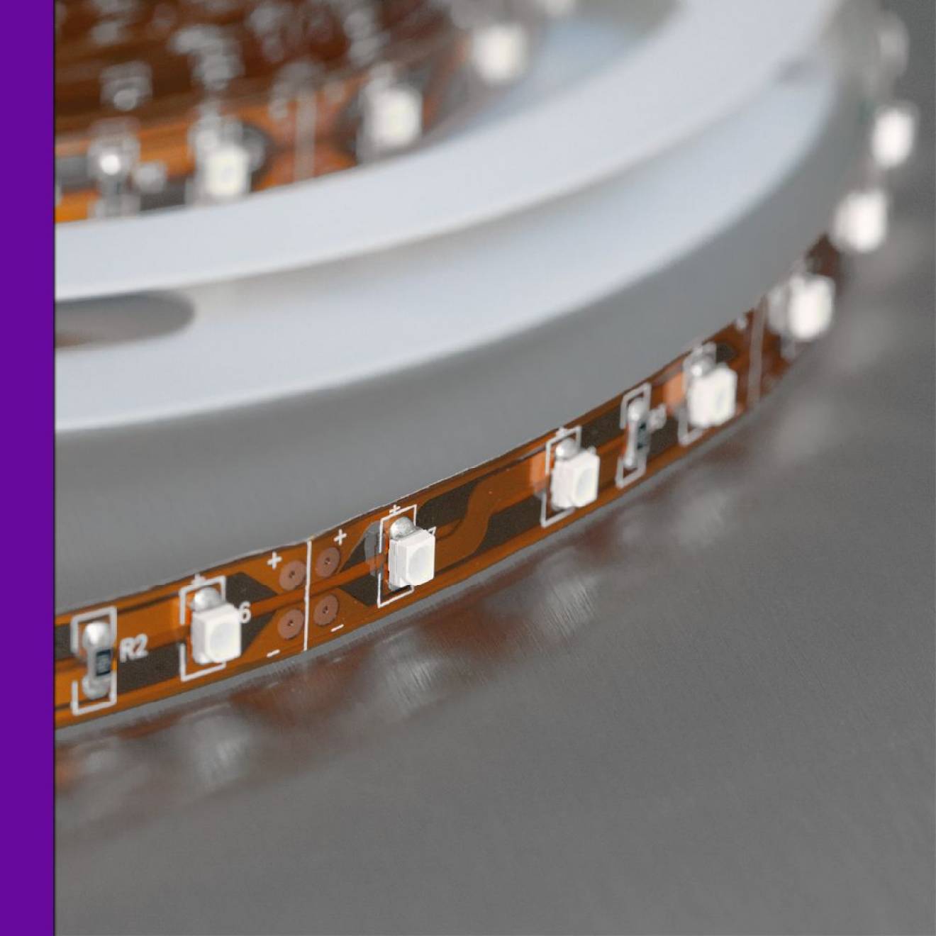 SOLAROX® LED Strip 5m-Rolle UV