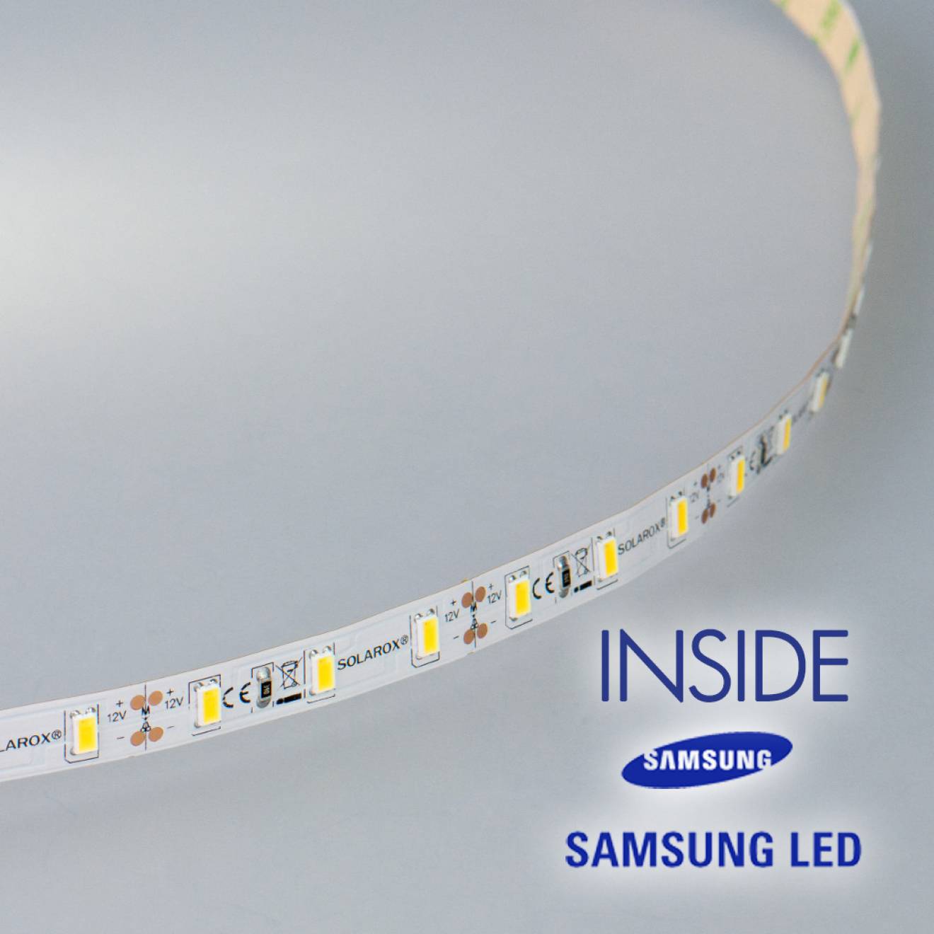 SOLAROX® HighCRI Power LED Strip ECO II avec Samsung LEDs blanc neutre 4.000K - 20cm