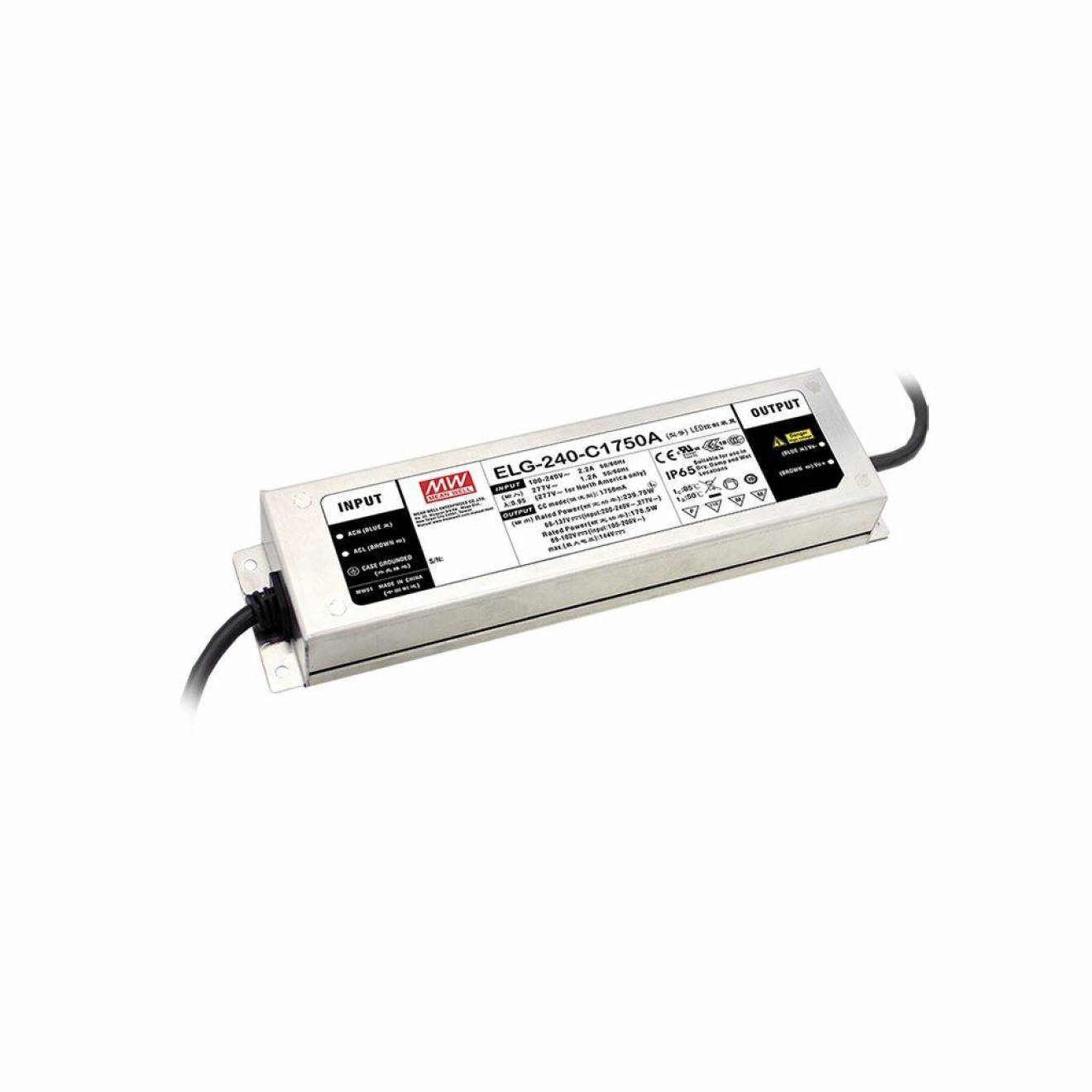 LED-Schaltnetzteil ELG-240-24B-3Y 24V 10A 240W für Innen- und Außenanwendung