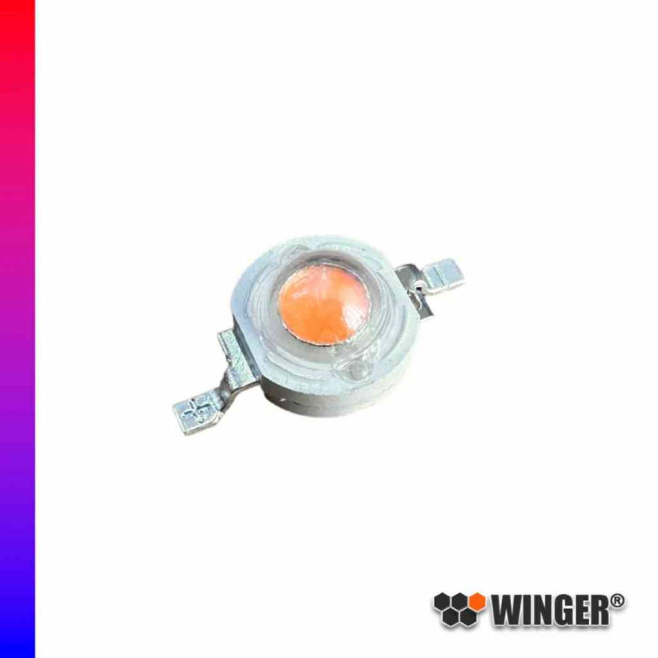 WINGER® WEPRBDR1-E1 Pflanzenwachstum Power LED Emitter 1W