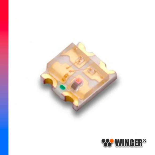 DUO LED SMD 0603 rot/blau WEMRBL01-C2M