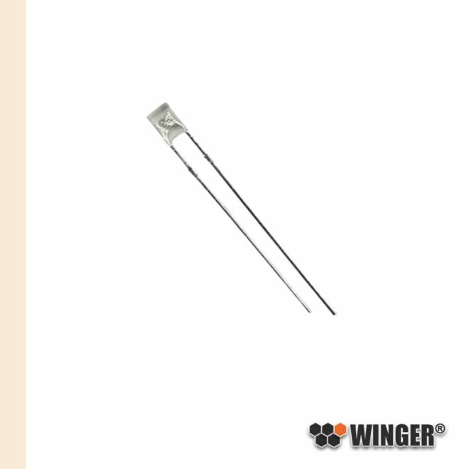 LED rectangulaire 3x2 blanche chaude diffuse 1.800mcd WEHWW02-D1M