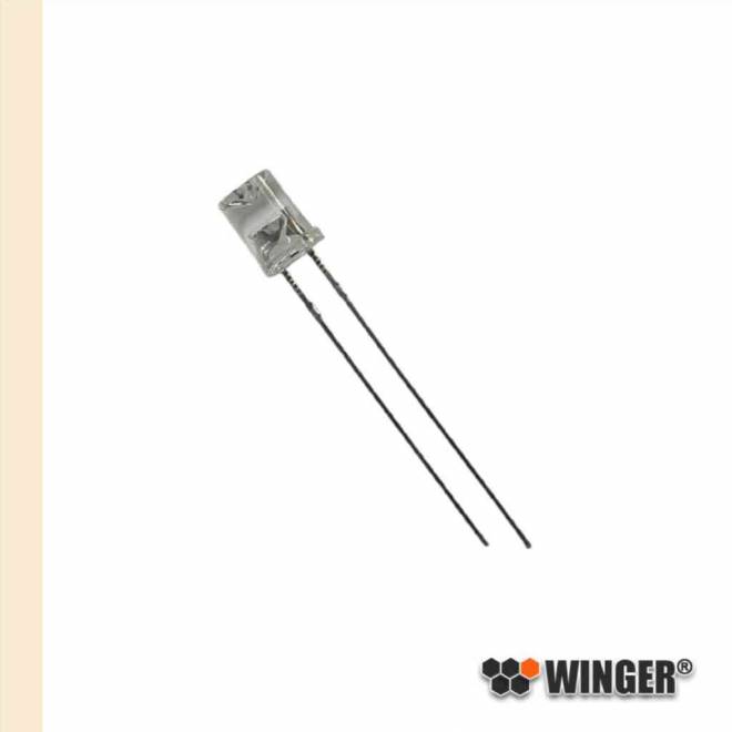 LED 5mm rundstrahlend warmweiß 800mcd WEEWW01-R1M