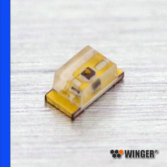 LED SMD Bauform 0603 blau 240mcd WEMBL01-C2M