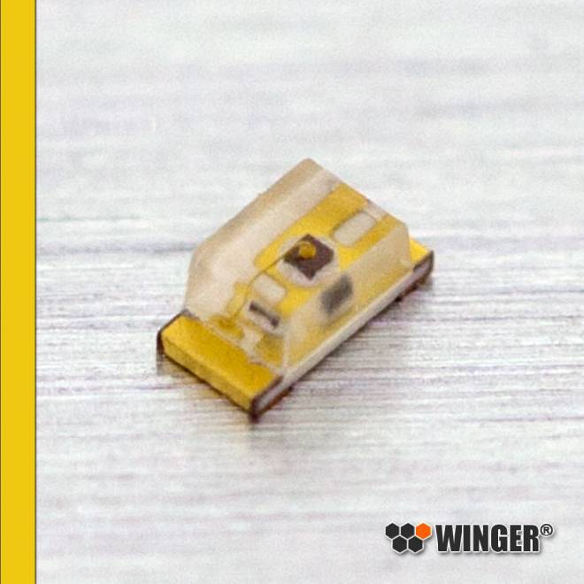 LED SMD Bauform 0603 gelb (amber) 240mcd WEMYE01-C2M