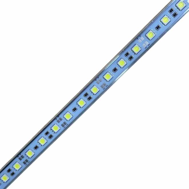 Regleta LED SOLAROX® de aluminio de 50cm blanco, resistente al agua