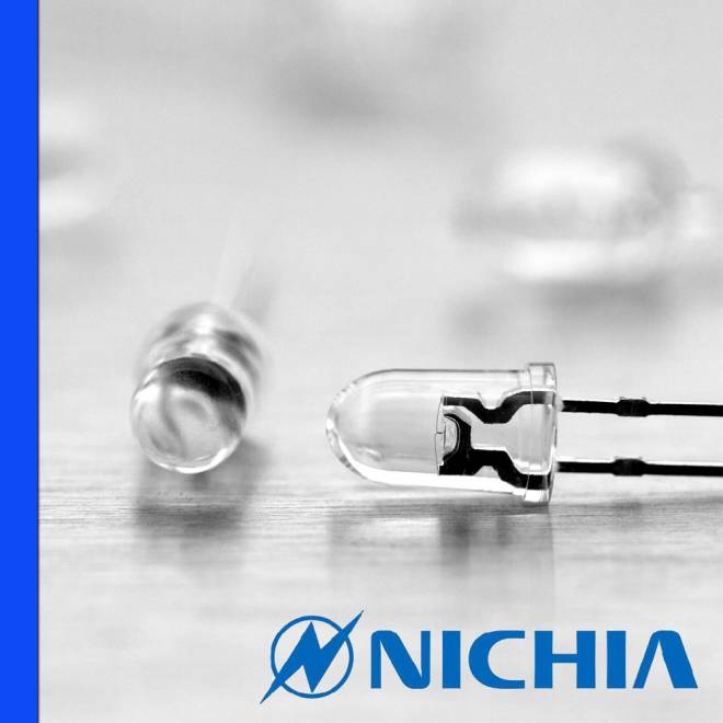 Nichia LED 5mm blue 13950mcd NSPB500AS