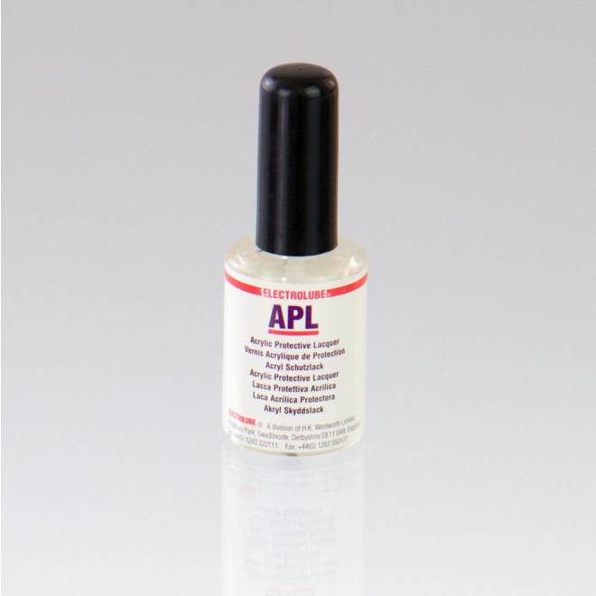 Pintura acrílica de protección para los productos LED